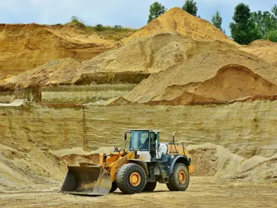 mining site