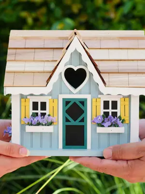 Hands Holding Small Model House